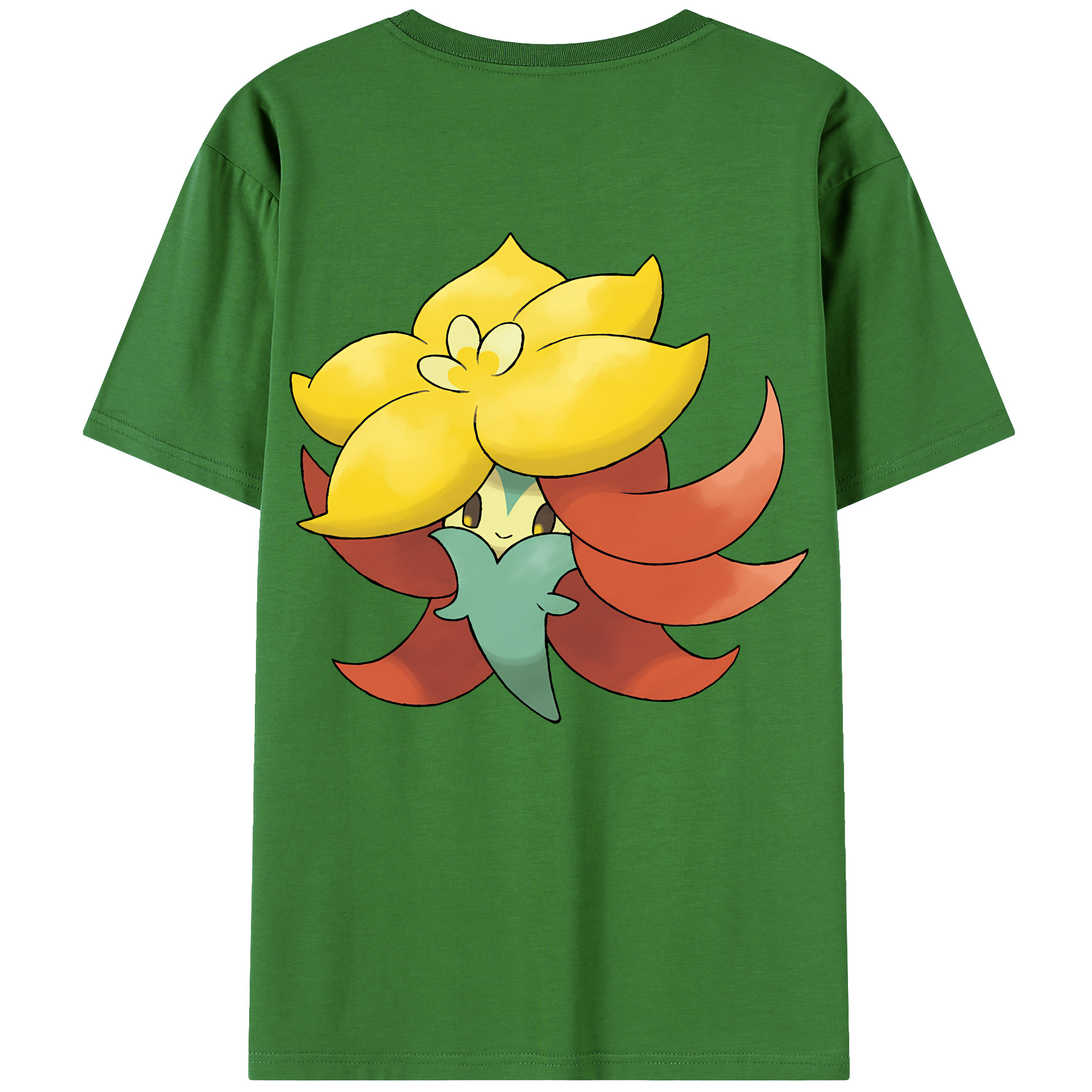 （画像用） ポケットモンスター Pokémon レディース半袖Tシャツ(バックプリント)
